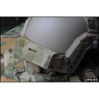 【野戰搖滾-生存遊戲】高品質戰術頭盔配重袋含鐵塊【Multicam】多地形CP迷彩OPS頭盔配重包重量平衡FAST傘兵盔