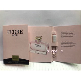 Gianfranco Ferre Rose 費雷玫瑰女性淡香水1.5ml