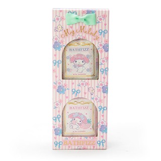 大賀屋 美樂蒂 泡澡錠 2入 百花 草莓 泡澡 入浴錠 洗澡 my melody 三麗鷗 日貨 正版 L00010652