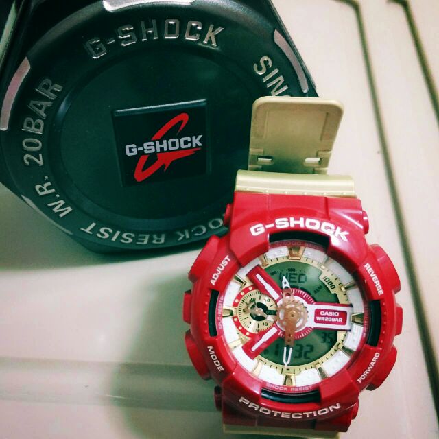G-SHOCK鋼鐵人款電子手錶/二手9成新 (可議價)