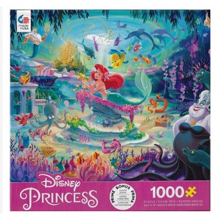 ❤️官方正貨❤️美國迪士尼 小美人魚 愛麗兒 公主 MERMAID Ariel 拼圖 Ceaco 1000片