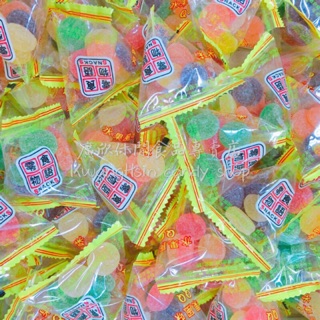 《糖果》零食物語三角包粽型水果風味QQ糖/水果QQ糖/QQ糖/水果粒軟糖/水果軟糖