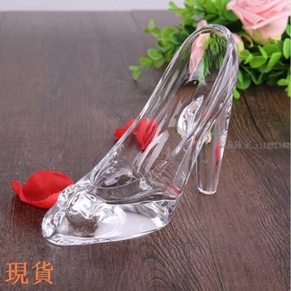 🧨陳家老店🧨灰姑娘水晶玻璃鞋18歲生日禮物女生成人禮少女心情人節女友閨蜜生日禮物聖誕節畢業七夕禮物/免運/售後保