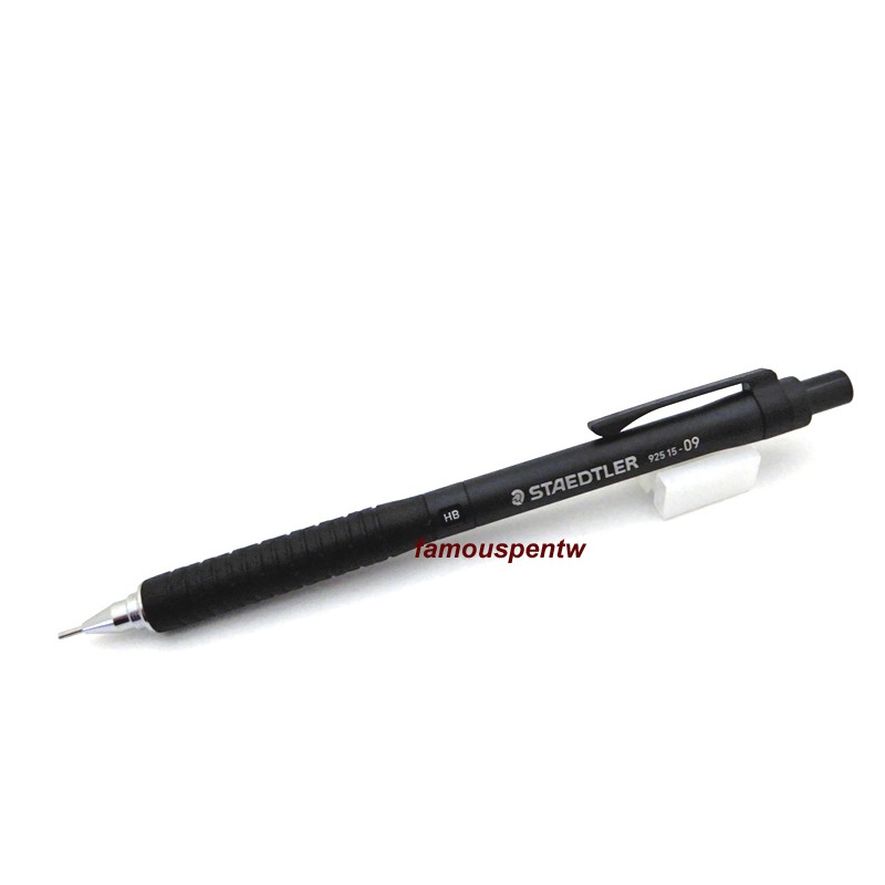 風行全球多年的老品牌 : 德國施德樓 STAEDTLER 鐵甲武士 925-15 製圖用自動鉛筆，全黑桿，新品現貨實拍。