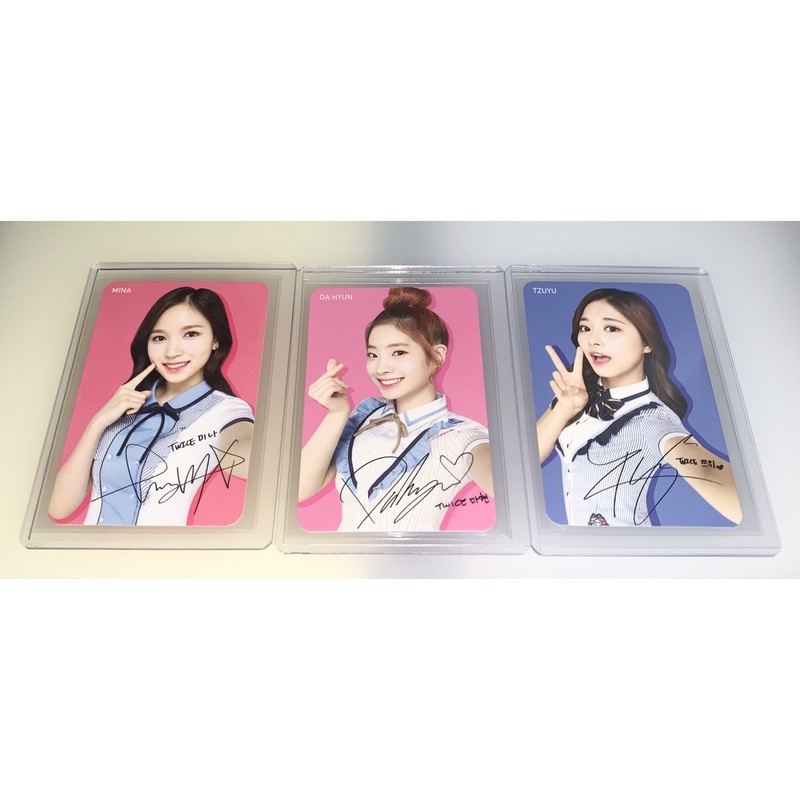 Twice 制服卡制服小卡一代制服卡小卡mina制服卡多賢制服卡子瑜制服卡mina 多賢子瑜 蝦皮購物