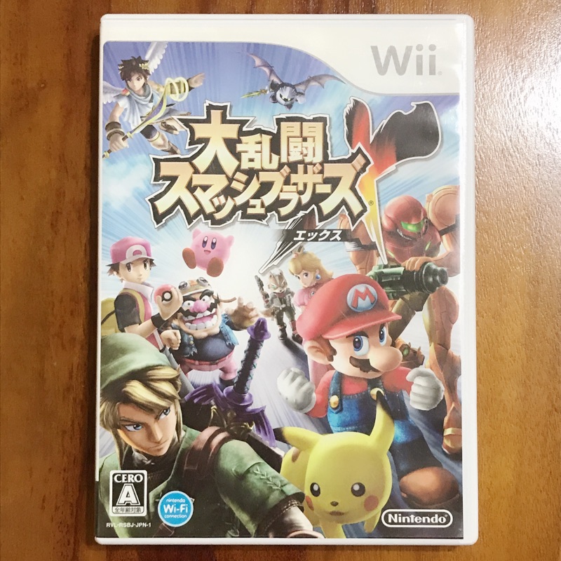 Wii &amp; WiiU 任天堂明星大亂鬥 X (純日版)