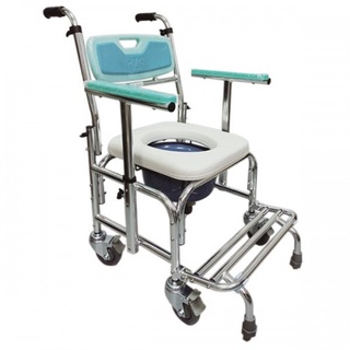 富士康FZK-4306鋁製扶手升降洗澡椅/便盆椅