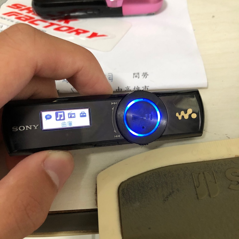 Sony MP3灰藍色 NWZ-B172F 可當錄音筆 錄音