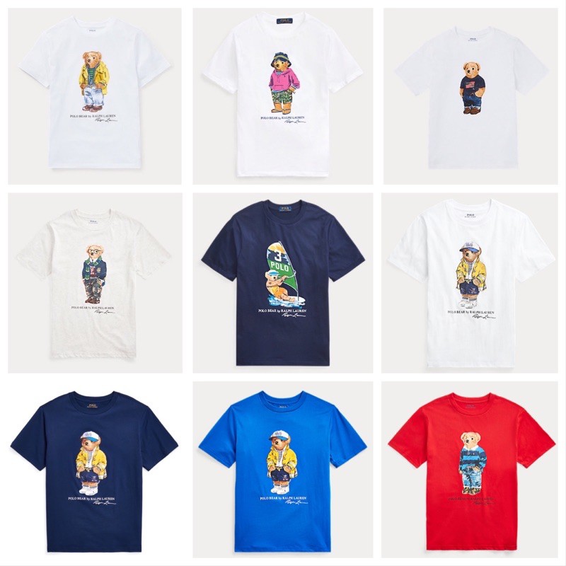 美國正品代購🇺🇸Ralph Lauren Polo bear 熊 熊熊 小熊 經典短tee 青年 短袖 短t tee