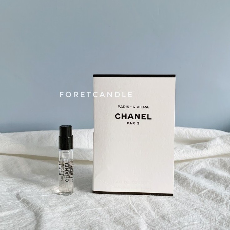 【蠟燭森林】Chanel 香奈兒 Paris-Riviera 巴黎-蔚藍海岸 小香 女性香水 針管香水 旅行瓶 試管香