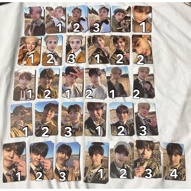 SEVENTEEN Face the Sun SHOPEE トレカ 13枚 【公式通販】