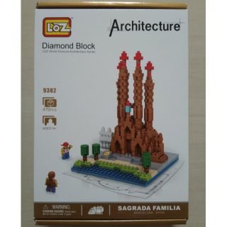Loz世界建築之聖家堂積木
