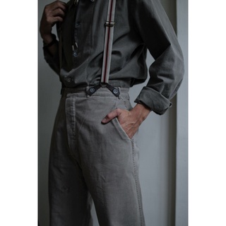{ 蟲洞 TN } 1940-50’s Swedish Army M-39 Pants / 瑞典軍用工作褲