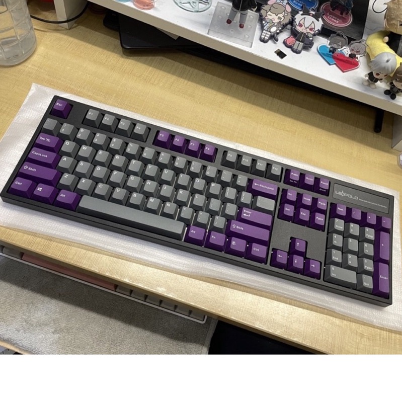 【二手近全新】茶軸 Leopold FC900R PD 灰紫 鍵盤 機械鍵盤