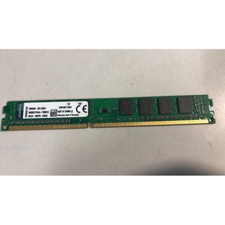 桌機記憶體 KINGSTON金士頓 DDR3 1600 4G單面