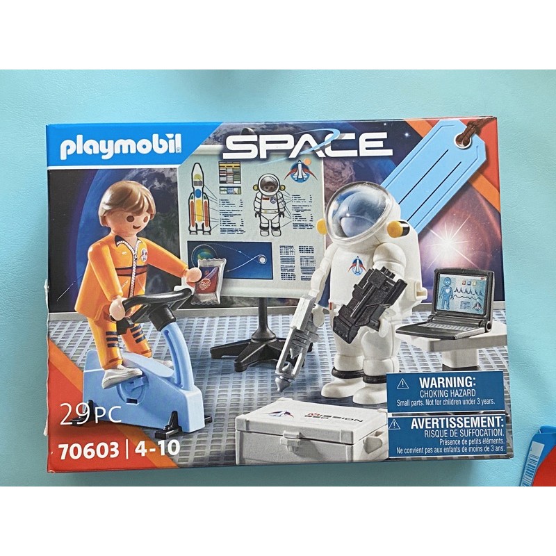 全新盒裝Playmobil 70603 Space Astronaut 德國摩比摩比人太空人訓練組| 蝦皮購物