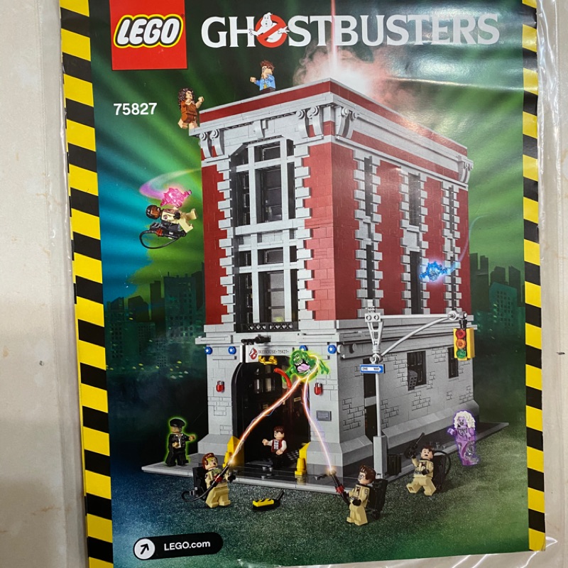 LEGO 75827 捉鬼樓 說明書