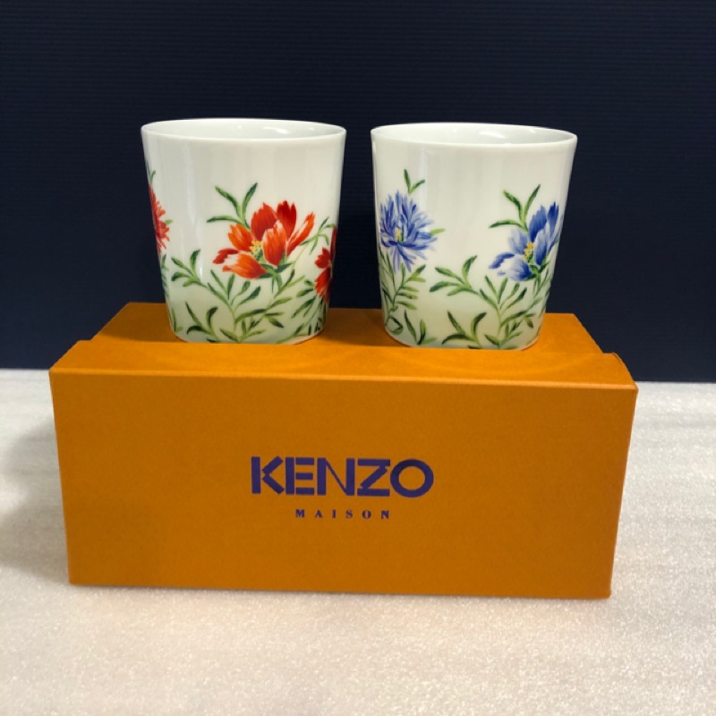 全新日本KENZO經典骨瓷馬克杯禮盒（絕版品）