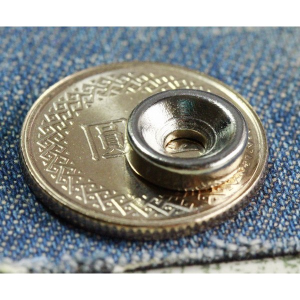 ■萬磁王■釹鐵硼強力磁鐵-10x3mm(單孔3mm和單孔4mm)帶孔磁鐵雙規格