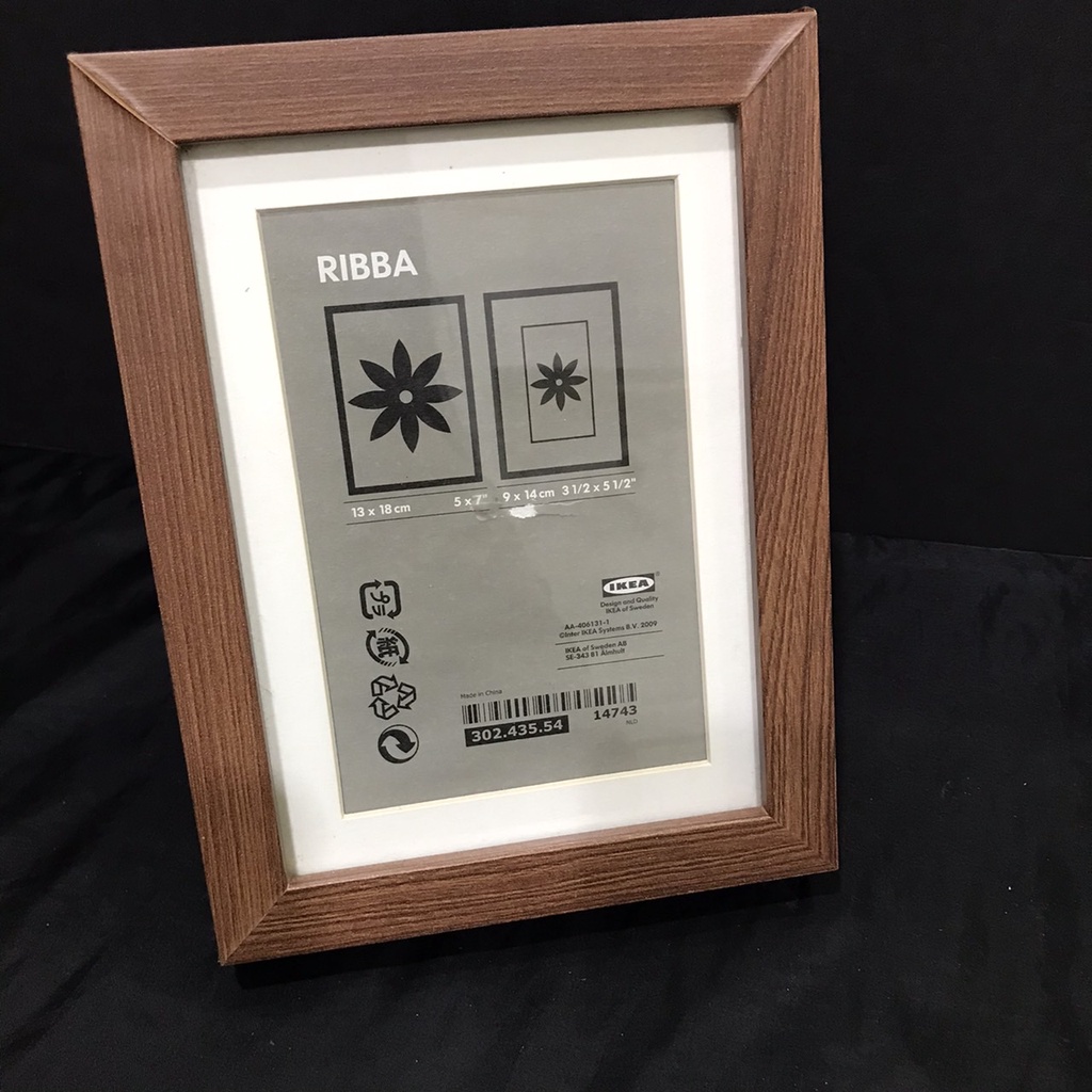 IKEA RIBBA 木紋相框