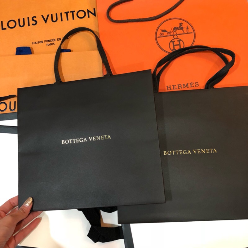 BV名牌紙袋 Bottega Veneta專櫃紙袋 大款 小款 都有