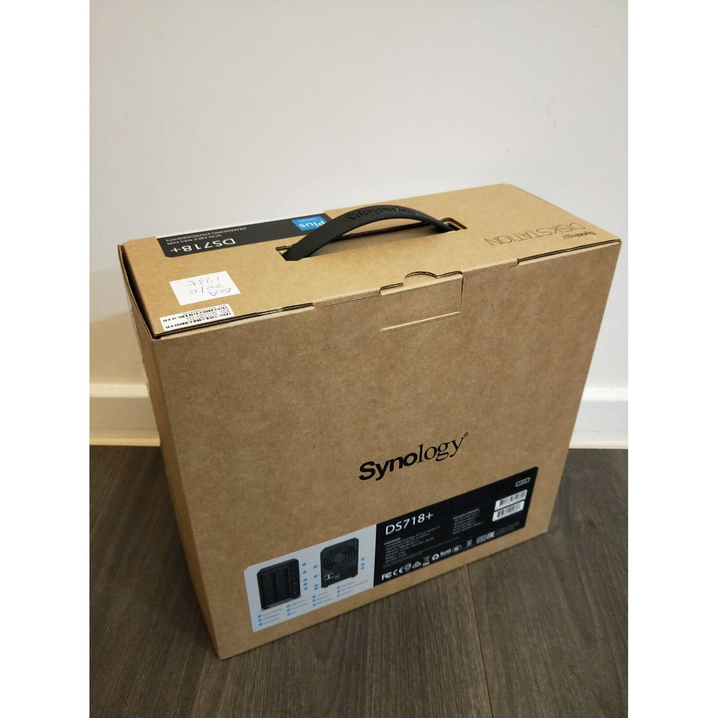 送原廠記憶體2G SYNOLOGY DS718+ 群暉 NAS 網路伺服器 原廠RMA換新品 保固到2021/03/01