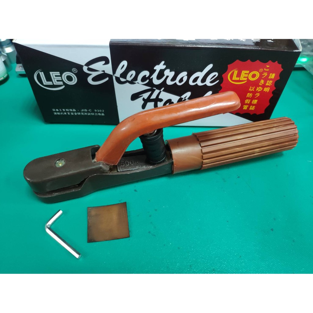 500A 電銲夾 日式 電焊夾 電焊機用 純黃銅 台灣製