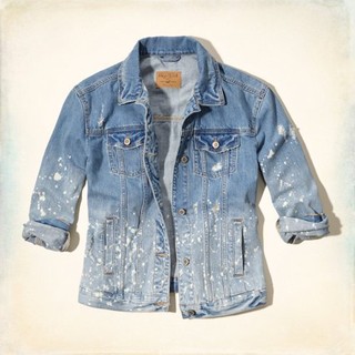 Hollister Bay Shore Boyfriend Denim Jacket 經典款 男友風 牛仔外套 現貨S號