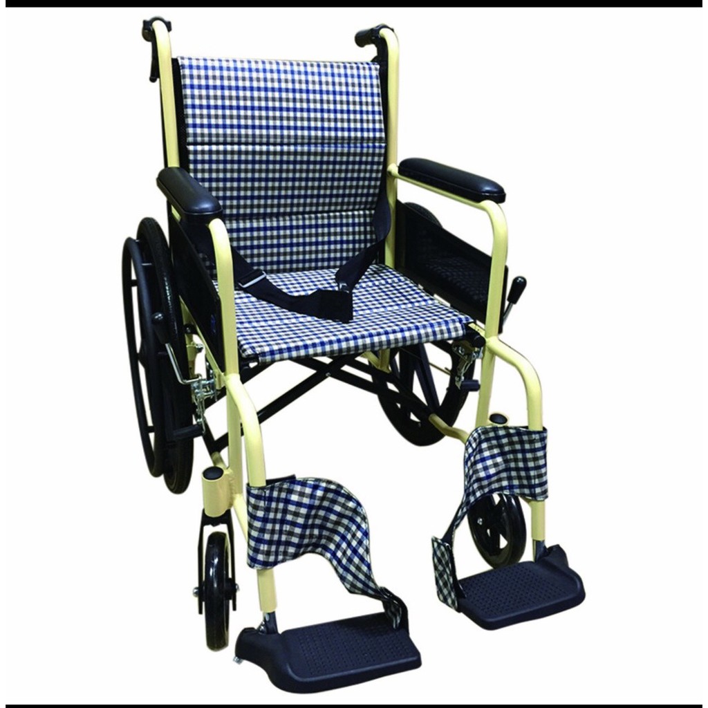 『子芫醫療器材行』【富士康】雙層超輕化輪椅 雙層不折背 FZK-2B