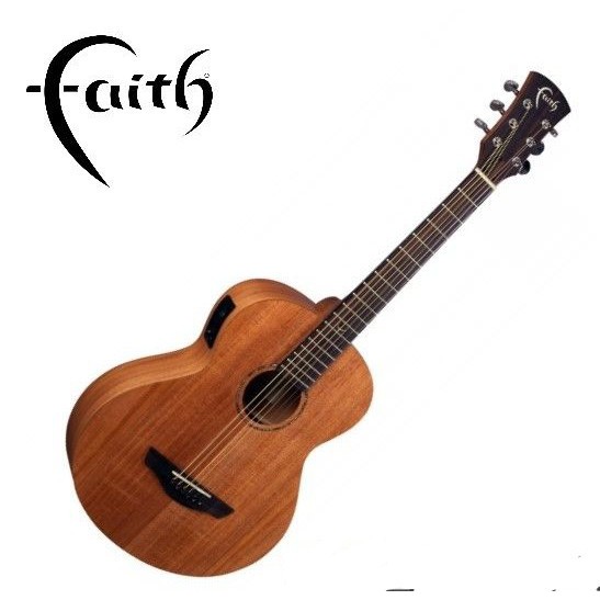 Faith 英國名牌 FDNMG 全桃花心木 可插電 全單板 36吋民謠旅行吉他