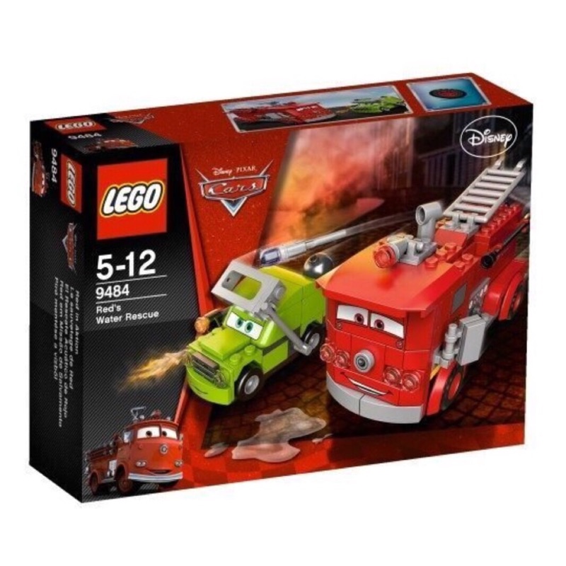 全新未拆 LEGO 9484 樂高 CARS 汽車總動員系列 Red's Water Rescue 小紅的水柱救援