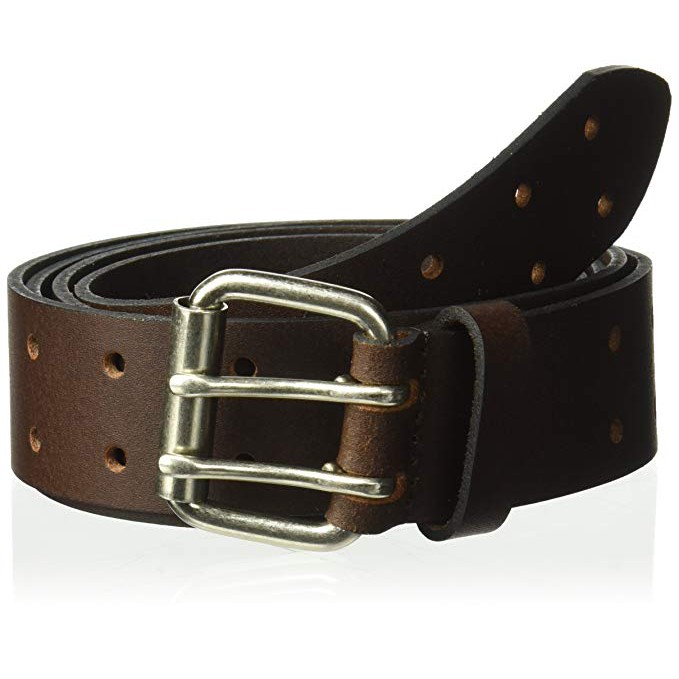 【DICKIES】11DI0227 2-Hole Genuine Leather Belt 真皮皮帶 (咖啡) 化學原宿