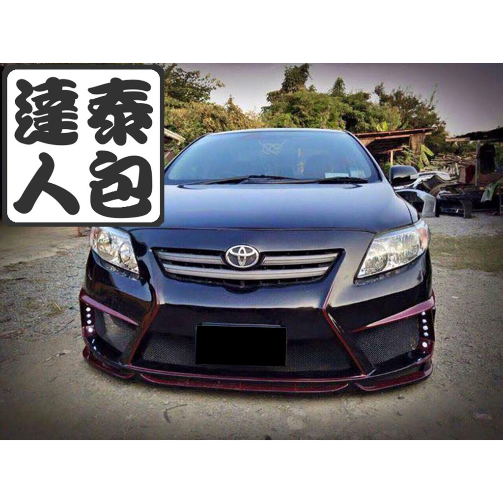 『泰包達人』Toyota Altis 10 10.5 代 泰國大包 改裝 前保桿 後保桿 側裙 定風翼 下巴