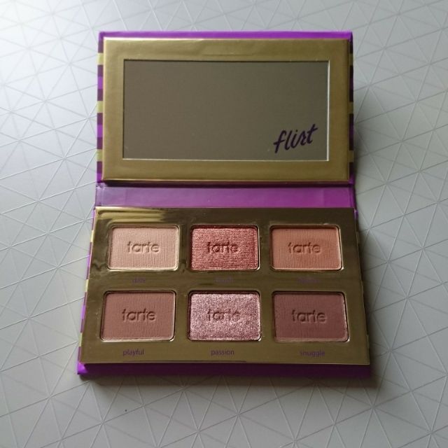 tartelette flirt 六色眼影盤 | Tarte 【二手】