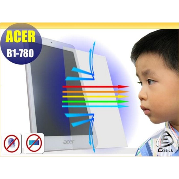 【Ezstick】抗藍光 ACER Iconia One 7 B1-780 防藍光螢幕貼 (可選鏡面或霧面)