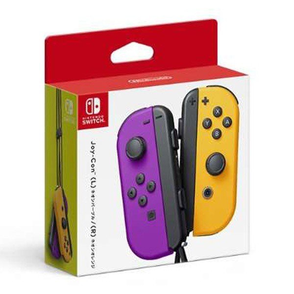 【我家遊樂器】Nintendo Switch Joy-Con 電光紫 / 電光橘 左右手控制器 (台灣公司貨)