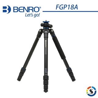 BENRO百諾 FGP18A SystemGo Plus系列 鎂鋁合金三腳架(可反折收納)