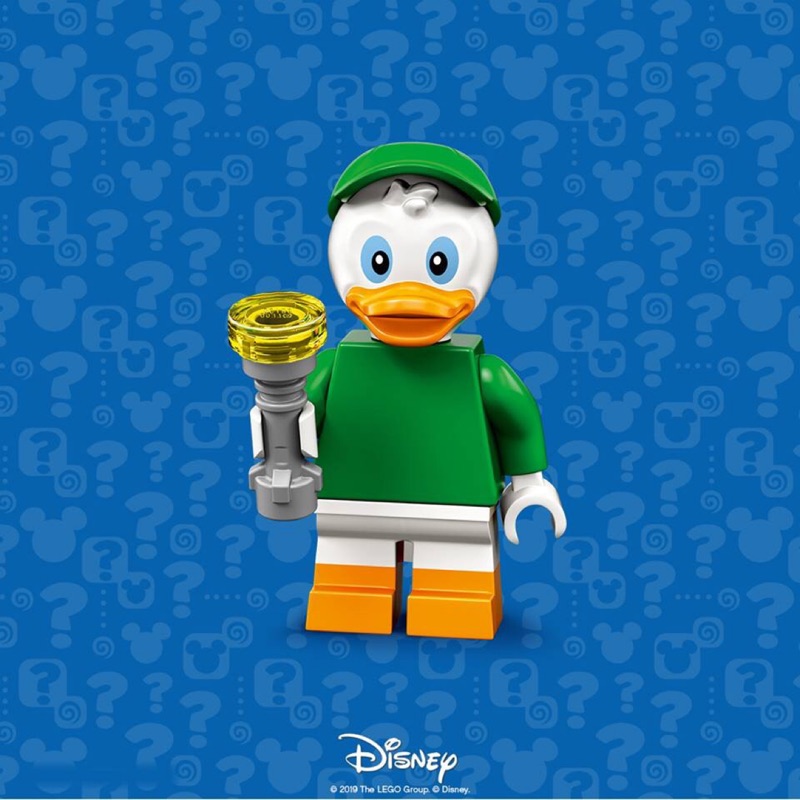 《Bunny》LEGO 樂高 71024 5號 迪士尼2代人偶包 綠色小鴨 Louie 唐老鴨俱樂部