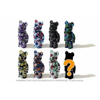 ☆AirRoom☆【現貨】APE 28TH BE@RBRICK BAPE 100% #1 庫柏力克公仔 盲盒 聯名第一彈