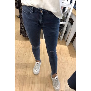 激瘦割破彈性女牛仔褲❤️ 合身褲，小腳褲，貼腿褲