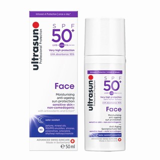 ultrasun 優佳 護顏修護防曬乳SPF50+ PA++++ (50ml/單罐)【杏一】