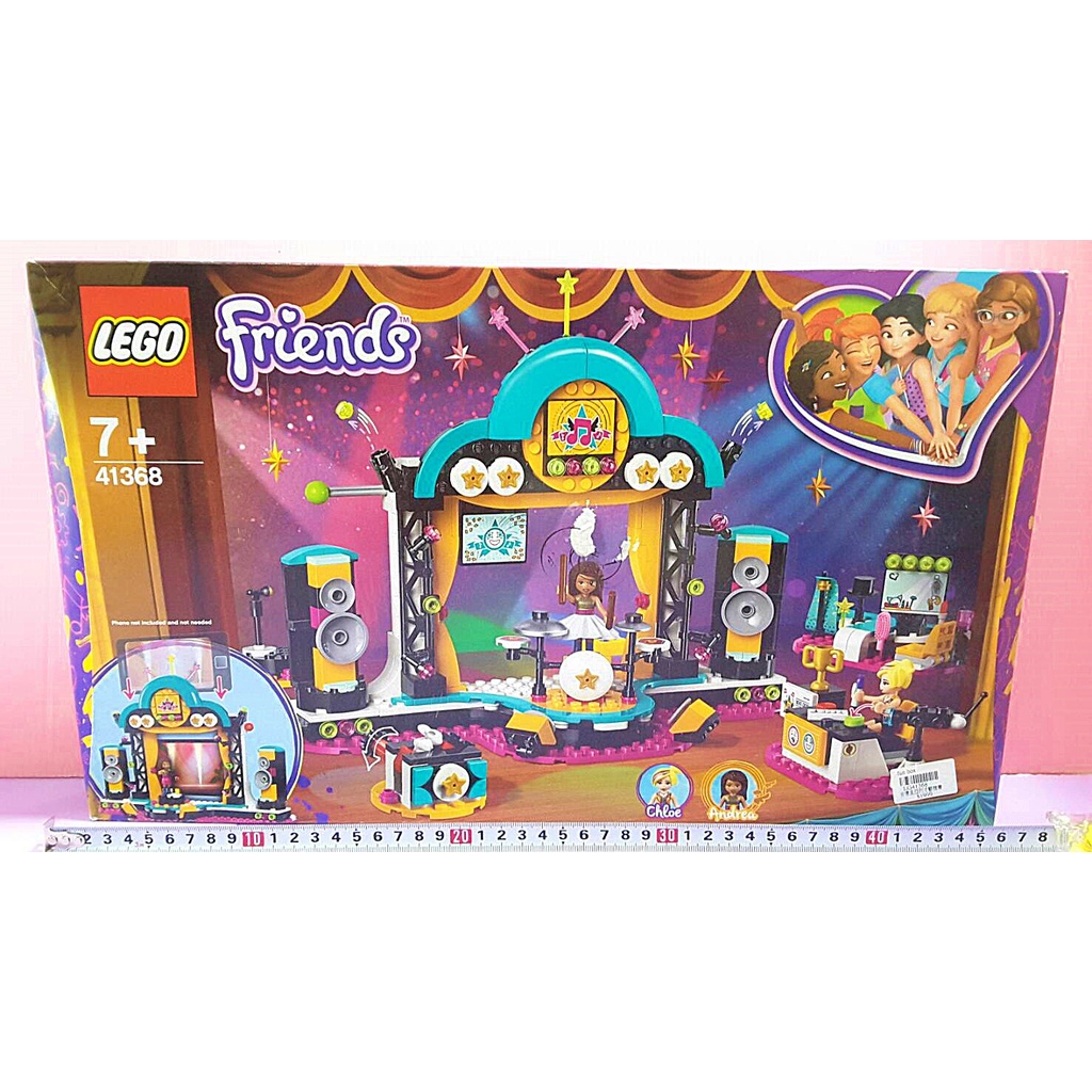 【Mika】LEGO Friends 樂高 41368 安德里亞的才藝競賽（全新盒損，需郵寄）朋友系列