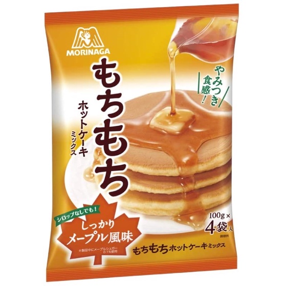 日本 森永 MORINAGA 楓糖風味 QQ鬆餅粉