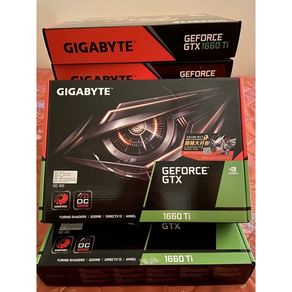 全新 技嘉GIGABYTE 1660Ti