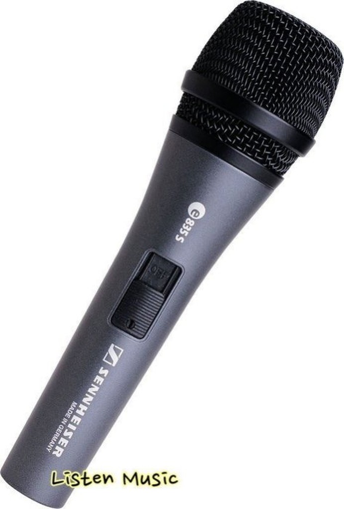 立昇樂器 Sennheiser E835-S 手握式 動圈 人聲 麥克風 德國製 原廠公司貨 e835S