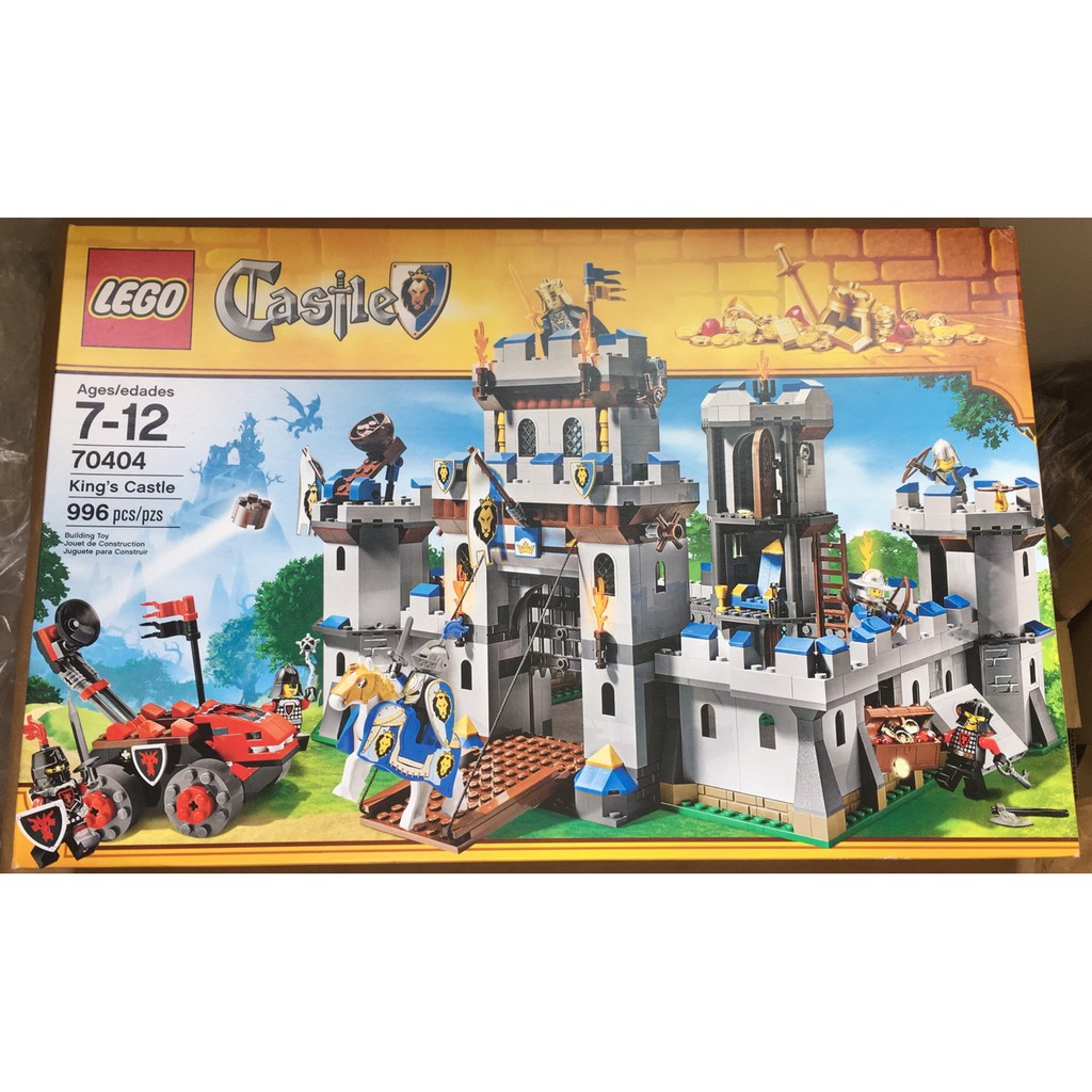 樂高 Lego 70404 國王的城堡(城堡系列/紅龍/藍獅)