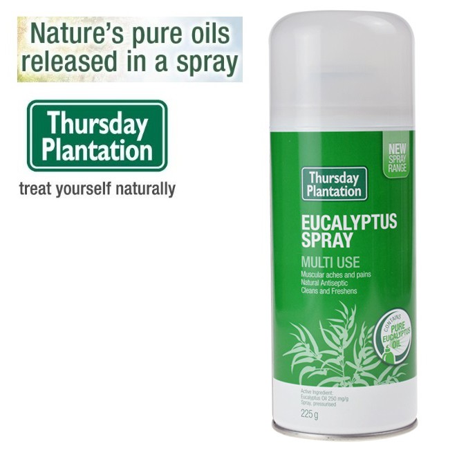 225g 星期四農莊桉樹油(尤加利樹油)噴霧劑 Thursday Plantation Eucalyptus Spray