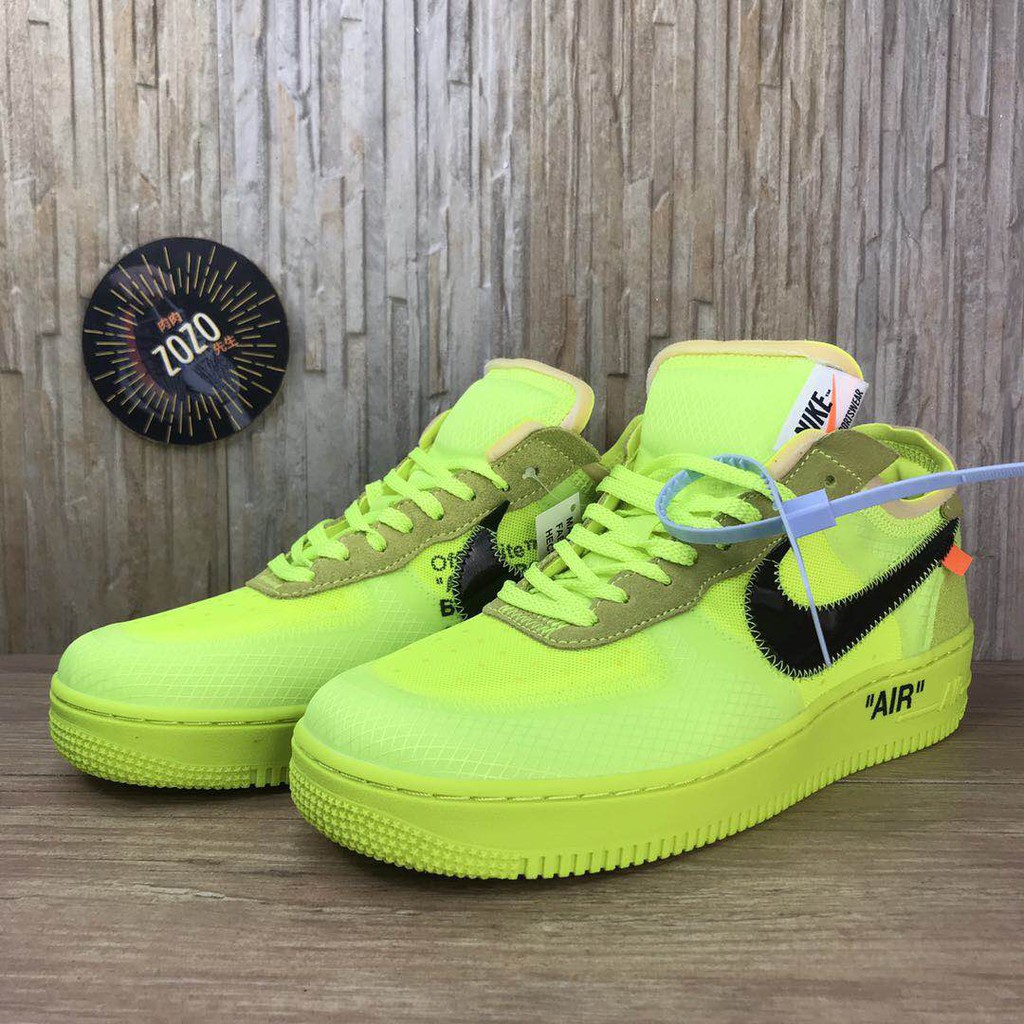 the ten off white air force 1