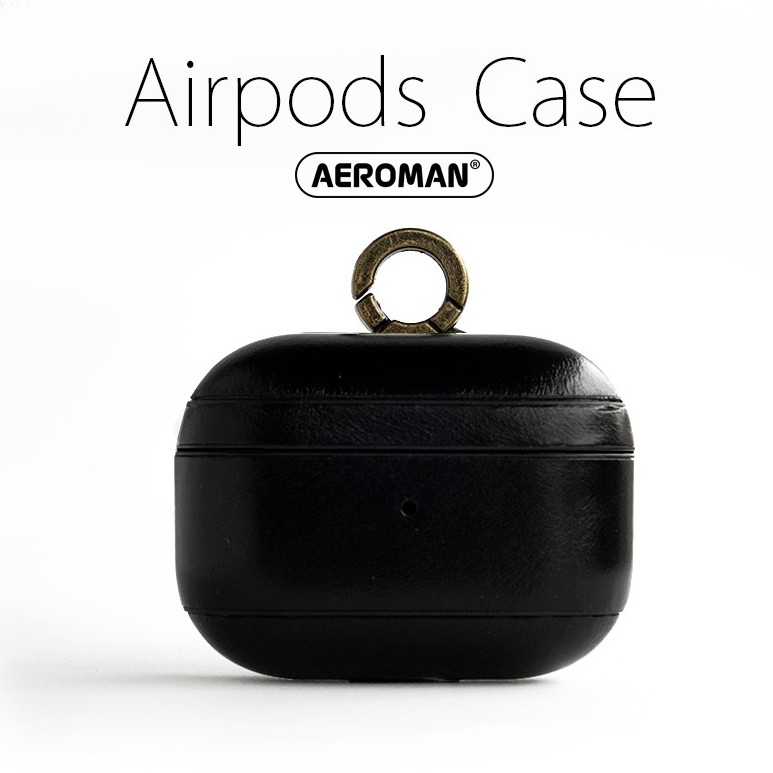 ICARER airpods pro 掛鉤版 防摔 皮革保護套 適用apple airpodspro保護套