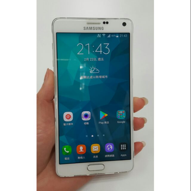 二手手機 SAMSUNG NOTE4 32G 白色